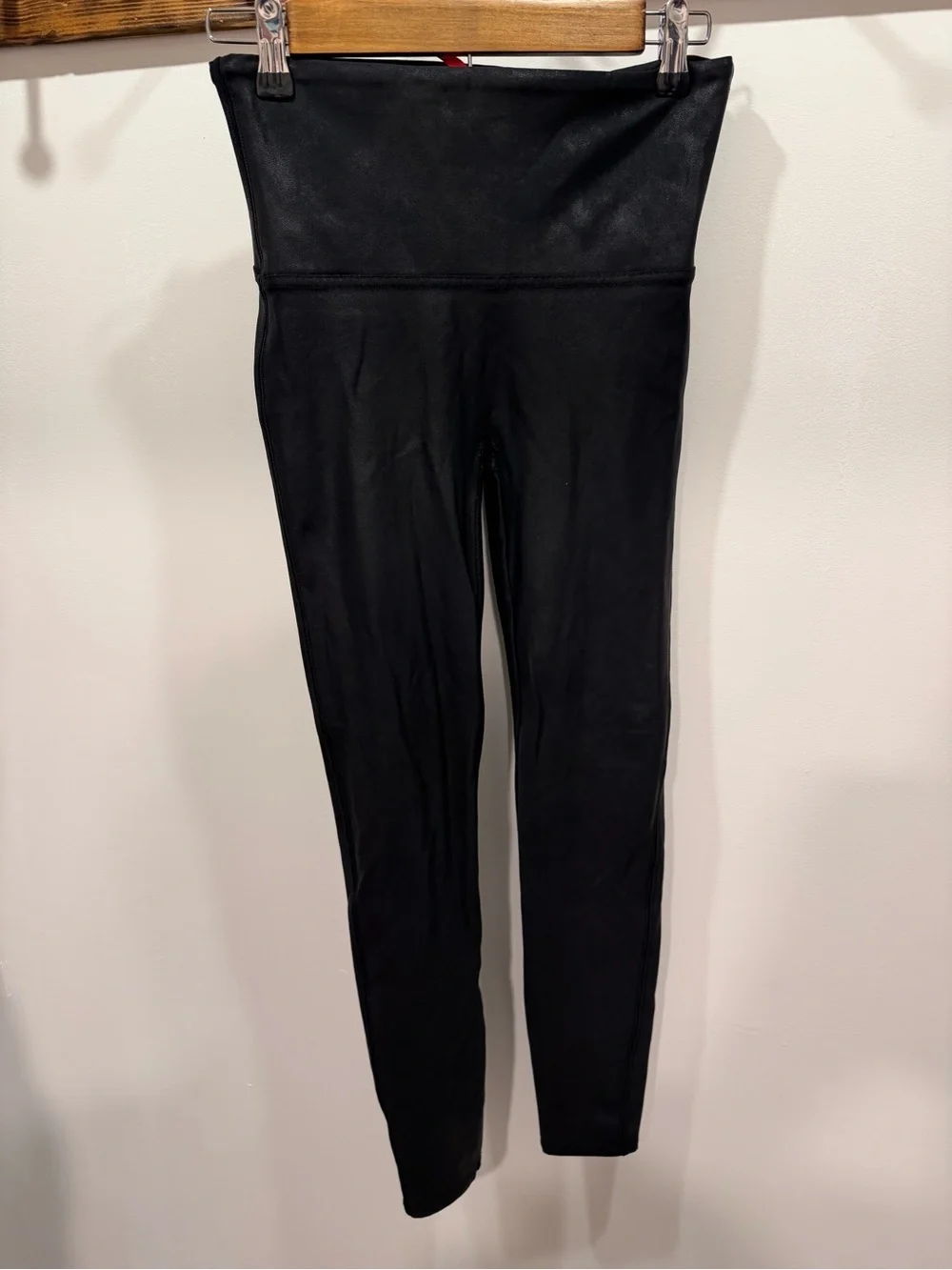 SPANXshape Faux Leather Leggings